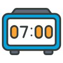 reloj digital icon