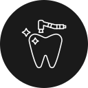 limpieza dental icon