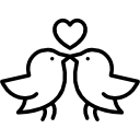 pájaros del amor icon