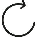 flecha circular icon