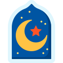 luna creciente icon