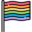 bandeira do arco-íris 