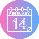 14 de febrero icon