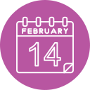 14 de febrero icon