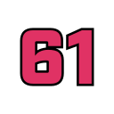 61 
