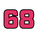 68 