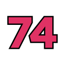 74 