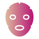 máscara facial icon