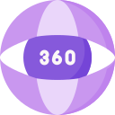 360 grados icon