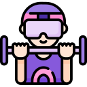 gimnasio de realidad virtual icon