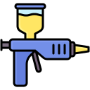 pistola rociadora icon