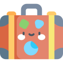 bolsa de viaje icon