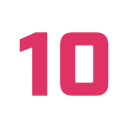 numero 10 icon