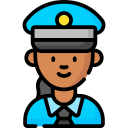 mujer policía icon