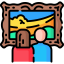 muestra de arte icon