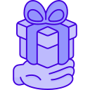 caja de regalo icon