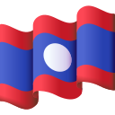 bandera de laos icon