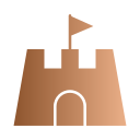 castillo de arena icon