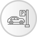 aparcamiento de coches icon