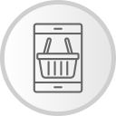 las compras en línea icon