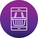 las compras en línea icon