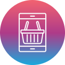 las compras en línea icon