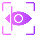 escáner ocular icon