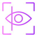 escáner ocular icon