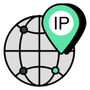 dirección ip icon