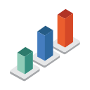 gráfico de barras icon