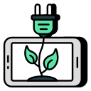 energía verde icon