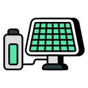 energía solar icon