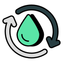 reutilizar el agua icon