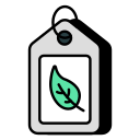 etiqueta ecológica icon