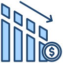 crisis económica icon