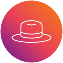 sombrero de fieltro