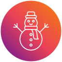 muñeco de nieve icon