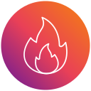 flama de fuego icon