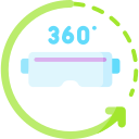 360 grados icon