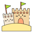 castillo de arena icon