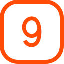 número 9 icon