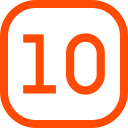 numero 10 icon