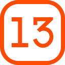 número 13 icon