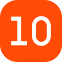 numero 10 icon