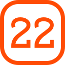 número 22