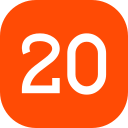 número 20 icon