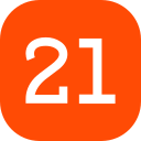 número 21 icon