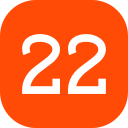 número 22 icon