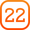 número 22