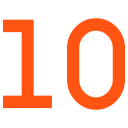 numero 10 icon